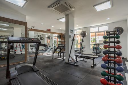 Apartamento para alugar com 105m², 3 quartos e 2 vagas Apartamento para alugar com 105m², 3 quartos e 2 vagasÁrea comum - Academia