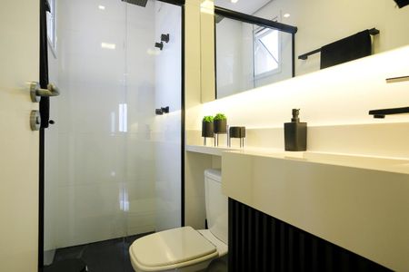 Apartamento à venda com 58m², 2 quartos e 2 vagasBanheiro