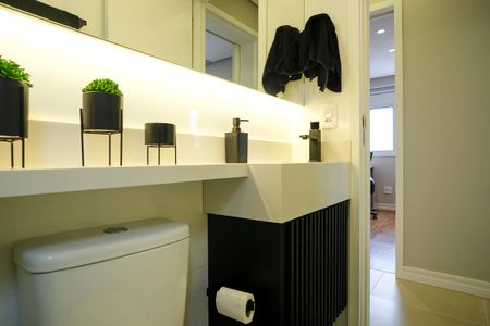 Apartamento à venda com 58m², 2 quartos e 2 vagasBanheiro