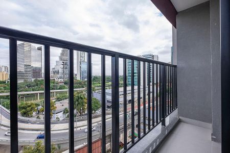 Studio para alugar com 25m², 1 quarto e sem vagaStudio - Varanda