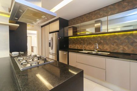 Cozinha de apartamento para alugar com 4 quartos, 238m² em Brooklin, São Paulo