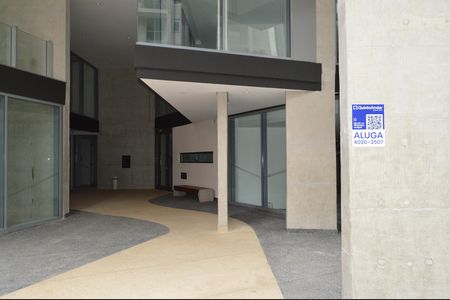 Apartamento para alugar com 100m², 3 quartos e 2 vagasFachada + Plaquinha
