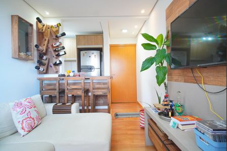 Apartamento à venda com 43m², 2 quartos e 1 vagaSala