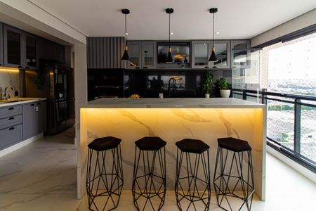 Apartamento à venda com 154m², 3 quartos e 3 vagasÁrea Gourmet / Cozinha