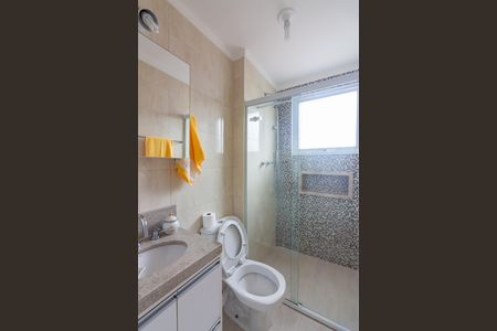 Apartamento para alugar com 58m², 2 quartos e 1 vaga Apartamento para alugar com 58m², 2 quartos e 1 vagaBanheiro da Suíte