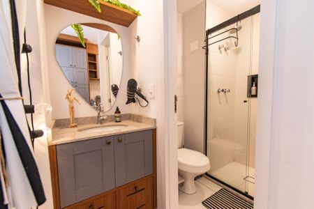 Studio à venda com 25m², 1 quarto e 1 vaga Studio à venda com 25m², 1 quarto e 1 vagaBanheiro