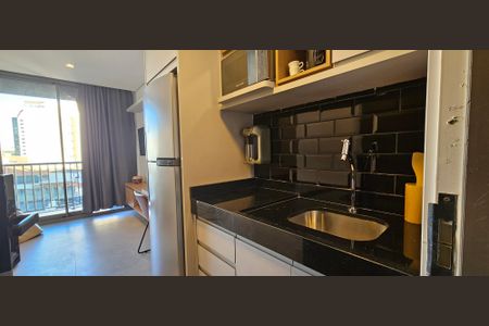 Studio para alugar com 24m², 1 quarto e sem vaga Studio para alugar com 24m², 1 quarto e sem vagaCozinha
