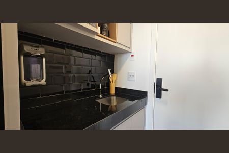 Studio para alugar com 24m², 1 quarto e sem vaga Studio para alugar com 24m², 1 quarto e sem vagaCozinha