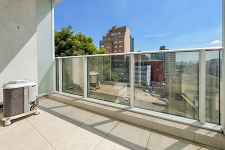 Studio à venda com 25m², 1 quarto e sem vagaVaranda