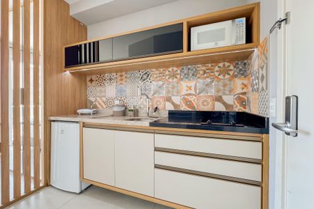 Studio à venda com 25m², 1 quarto e sem vagaCozinha