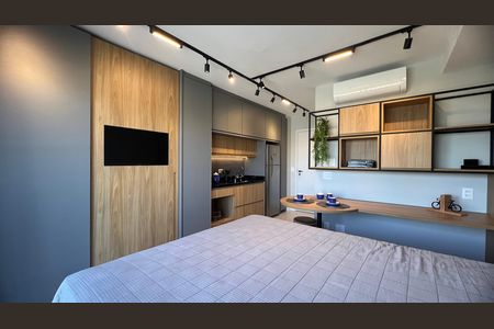 Studio para alugar com 25m², 1 quarto e sem vaga Studio para alugar com 25m², 1 quarto e sem vagaQuarto