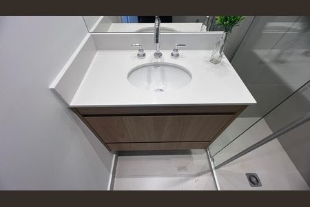 Studio para alugar com 25m², 1 quarto e sem vaga Studio para alugar com 25m², 1 quarto e sem vagaBanheiro