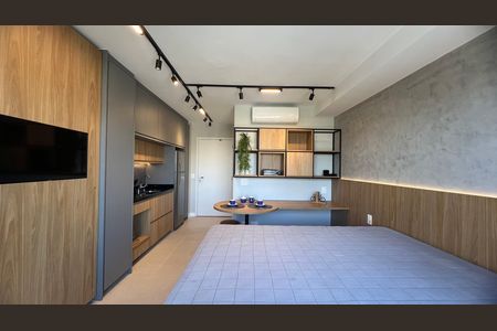 Studio para alugar com 25m², 1 quarto e sem vaga Studio para alugar com 25m², 1 quarto e sem vagaQuarto
