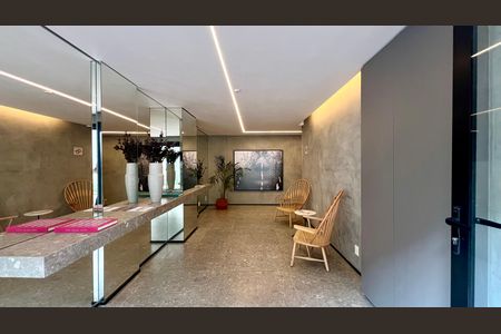 Studio para alugar com 25m², 1 quarto e sem vaga Studio para alugar com 25m², 1 quarto e sem vagaHall de entrada