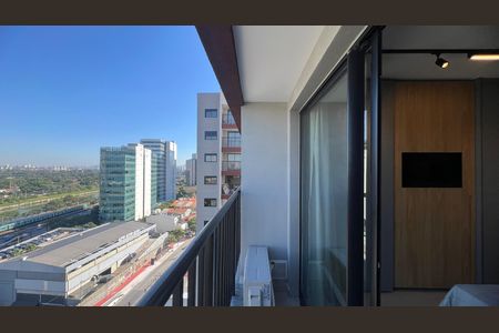 Studio para alugar com 25m², 1 quarto e sem vaga Studio para alugar com 25m², 1 quarto e sem vagaSacada