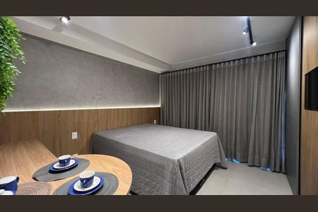 Studio para alugar com 25m², 1 quarto e sem vaga Studio para alugar com 25m², 1 quarto e sem vagaQuarto