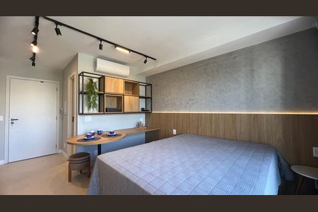 Studio para alugar com 25m², 1 quarto e sem vaga Studio para alugar com 25m², 1 quarto e sem vagaQuarto