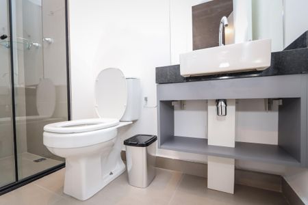 Apartamento para alugar com 49m², 2 quartos e 1 vagaBanheiro da Suite 2