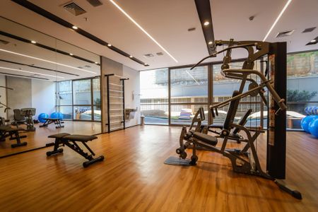 Apartamento para alugar com 49m², 2 quartos e 1 vagaÁrea comum - Academia