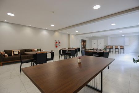 Studio para alugar com 33m², 1 quarto e sem vaga Studio para alugar com 33m², 1 quarto e sem vagaÁrea comum - Salão de festas