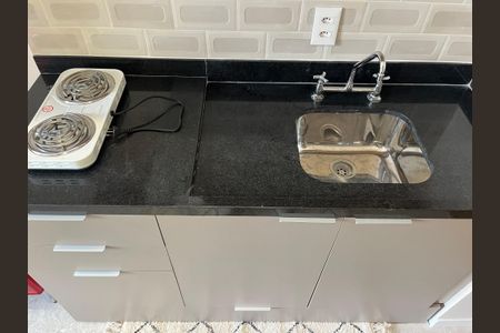 Studio para alugar com 23m², 1 quarto e sem vagaCozinha