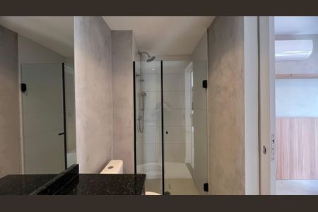 Apartamento para alugar com 47m², 1 quarto e sem vagaBanheiro da Suíte