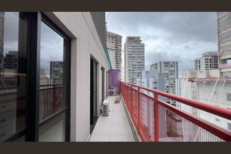 Apartamento para alugar com 47m², 1 quarto e sem vagaVaranda