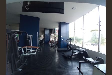 Apartamento para alugar com 33m², 1 quarto e 2 vagas Apartamento para alugar com 33m², 1 quarto e 2 vagasÁrea comum - Academia