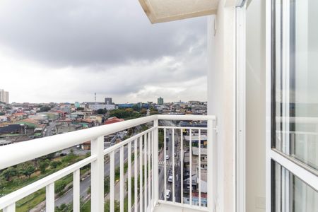 Apartamento para alugar com 44m², 2 quartos e sem vagaVaranda da Sala vista