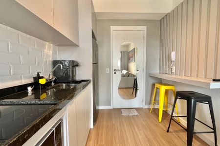 Apartamento à venda com 29m², 1 quarto e sem vaga Apartamento à venda com 29m², 1 quarto e sem vagaCozinha