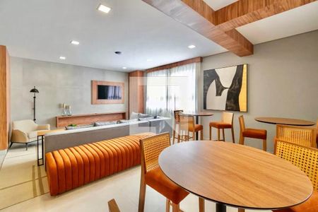 Apartamento à venda com 29m², 1 quarto e sem vaga Apartamento à venda com 29m², 1 quarto e sem vagaÁrea comum - Salão de festas