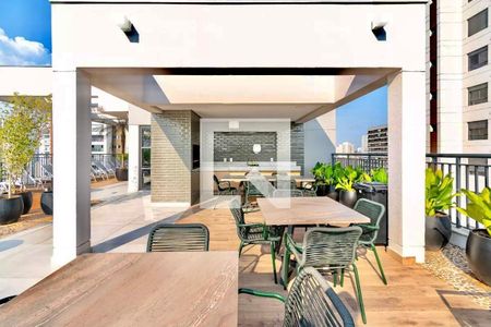 Apartamento à venda com 29m², 1 quarto e sem vaga Apartamento à venda com 29m², 1 quarto e sem vagaÁrea comum - Churrasqueira