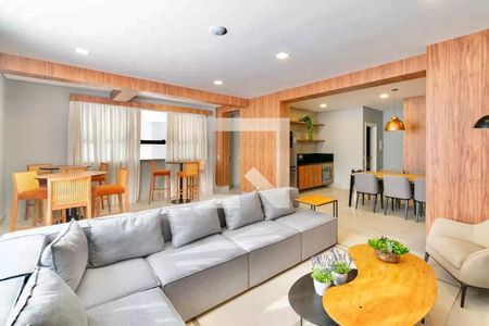 Apartamento à venda com 29m², 1 quarto e sem vaga Apartamento à venda com 29m², 1 quarto e sem vagaÁrea comum - Salão de festas