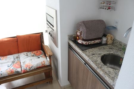 Apartamento à venda com 65m², 2 quartos e 1 vagaVaranda