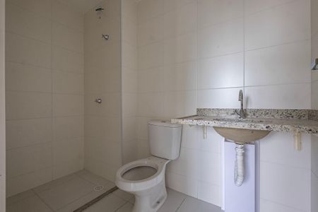 Apartamento para alugar com 30m², 1 quarto e sem vaga Apartamento para alugar com 30m², 1 quarto e sem vagaBanheiro da Suíte