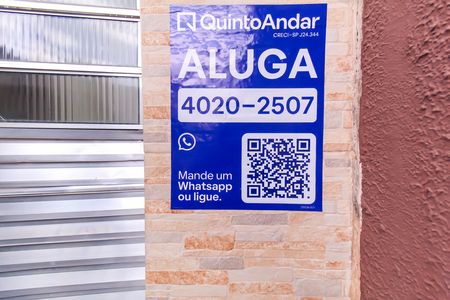 Casa para alugar com 70m², 1 quarto e sem vaga Casa para alugar com 70m², 1 quarto e sem vagaPlaca