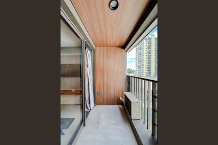 Studio para alugar com 25m², 1 quarto e sem vagaVaranda