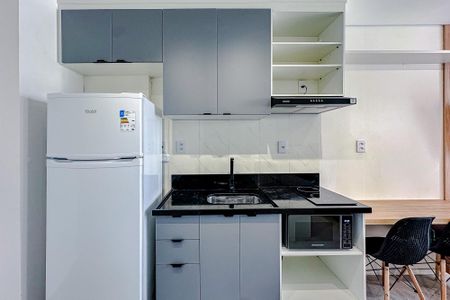 Studio para alugar com 25m², 1 quarto e sem vagaCozinha