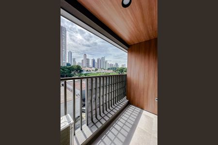 Apartamento para alugar com 25m², 1 quarto e sem vagaVaranda