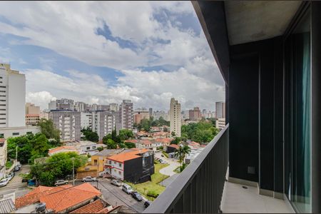 Studio para alugar com 25m², 1 quarto e sem vaga Studio para alugar com 25m², 1 quarto e sem vagaVaranda