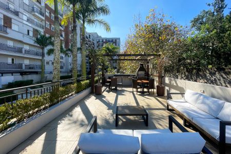 Área comum - Churrasqueira de apartamento para alugar com 1 quarto, 39m² em Granja Viana, Cotia