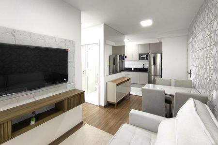 Apartamento para alugar com 47m², 2 quartos e 1 vaga Apartamento para alugar com 47m², 2 quartos e 1 vagaSala
