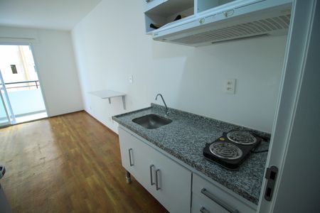 Studio para alugar com 30m², 1 quarto e sem vaga Studio para alugar com 30m², 1 quarto e sem vagaCozinha