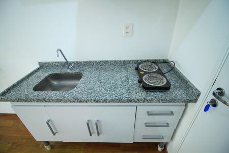 Studio para alugar com 30m², 1 quarto e sem vaga Studio para alugar com 30m², 1 quarto e sem vagaCozinha