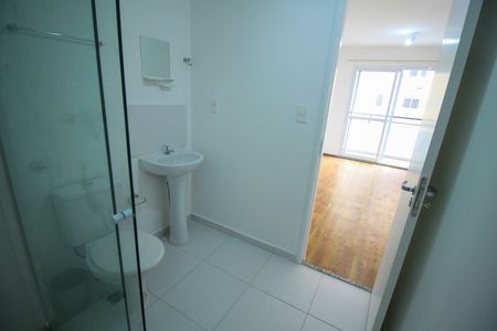 Studio para alugar com 30m², 1 quarto e sem vaga Studio para alugar com 30m², 1 quarto e sem vagaBanheiro