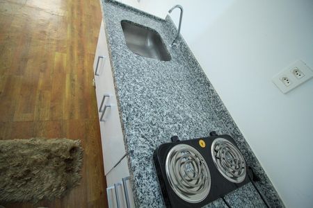 Studio para alugar com 30m², 1 quarto e sem vaga Studio para alugar com 30m², 1 quarto e sem vagaCozinha