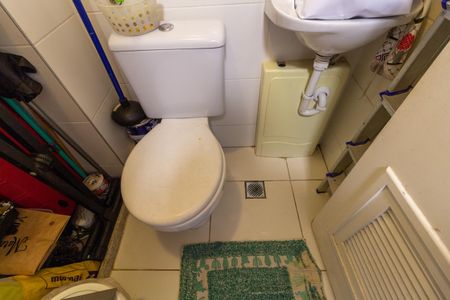 Apartamento à venda com 102m², 3 quartos e 2 vagasBanheiro da Área de Serviço