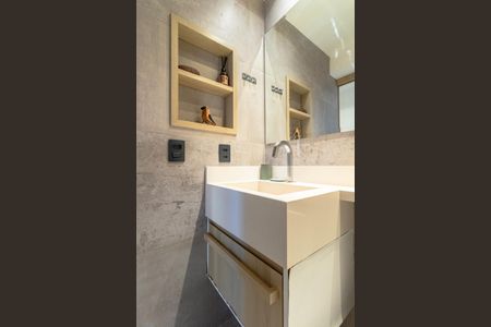 Studio para alugar com 30m², 1 quarto e 1 vaga Studio para alugar com 30m², 1 quarto e 1 vagaBanheiro