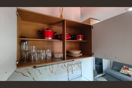 Studio para alugar com 18m², 1 quarto e sem vagaCozinha