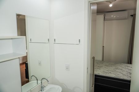 Studio para alugar com 26m², 1 quarto e sem vaga Studio para alugar com 26m², 1 quarto e sem vagaBanheiro